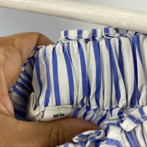 Gap striped off the shoulder pullover blouse - Picture 7 of 7